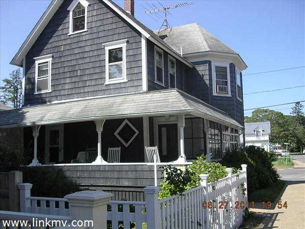 front entrance off covered porch