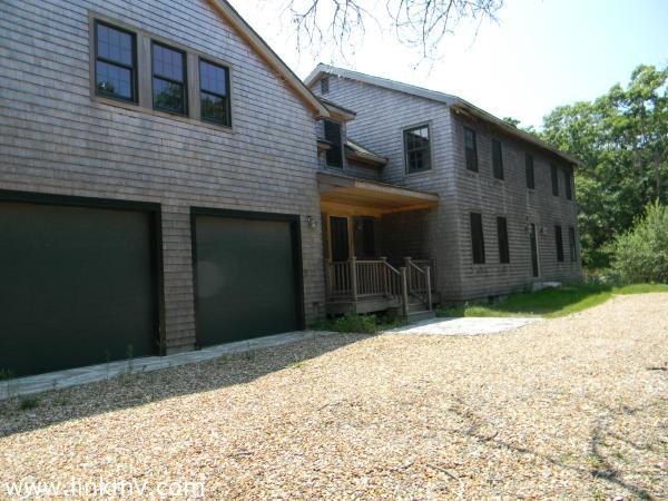 Front of house/2 car garage