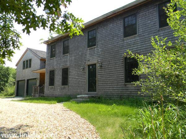 Front of house/2 car garage