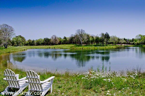The Tranquil Setting Of West Pond At Noras Meadow