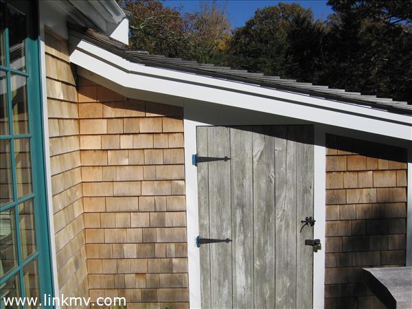 Side door to garage