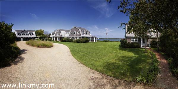 View from driveway entering property