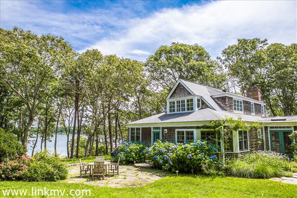 Screened porch view