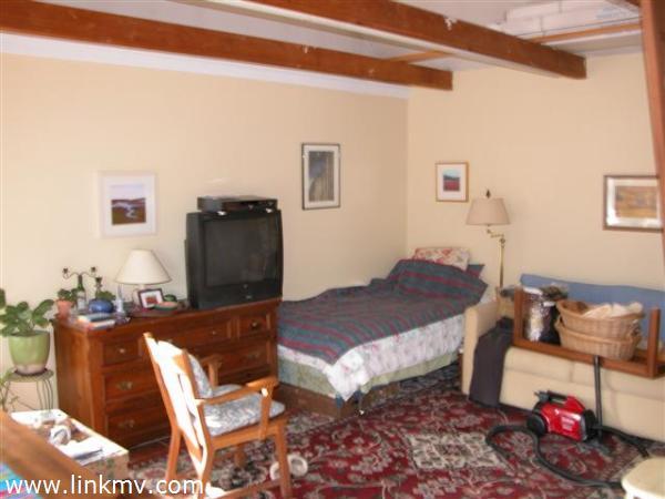 inside view 2/sleeping loft to right