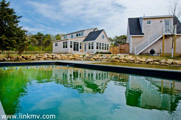 New 20x40-Foot Pool Sits Between Main House and Carriage House
