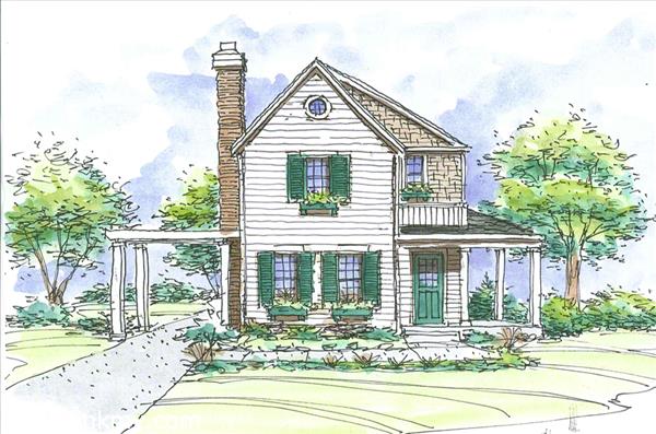 Main House Front Elevation