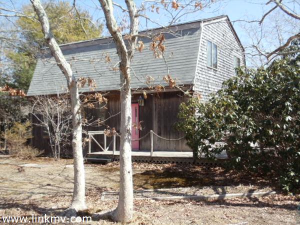 Rear of house