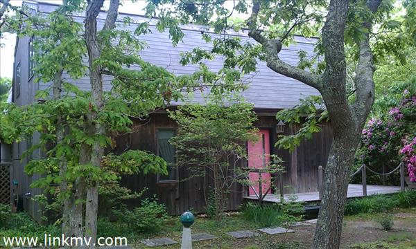 Rear of house