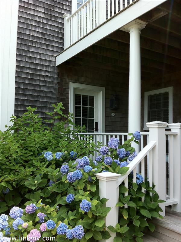 Entrance from Brick Patio and Garden
