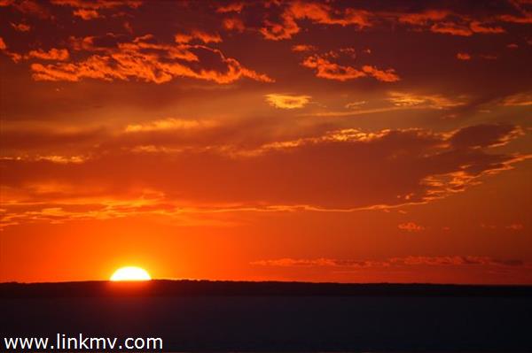 Sunset Over Elizabeth Islands