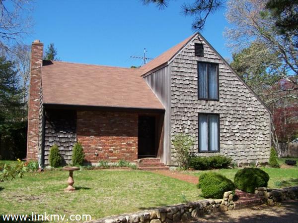 Great Room with Brick Fireplace