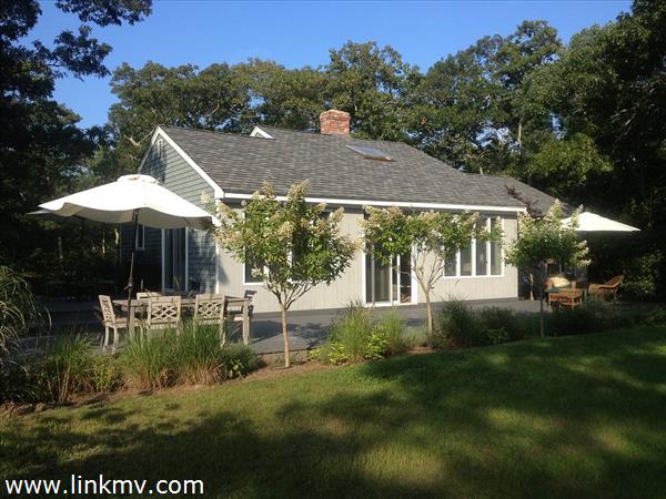 rear of home