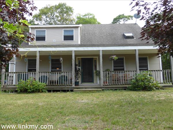 Beautiful farmers porch on the front of the house