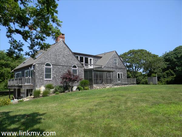 View of house from backyard