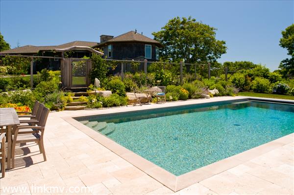 A large home with professional landscaping