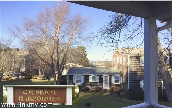 View from front porch of unit