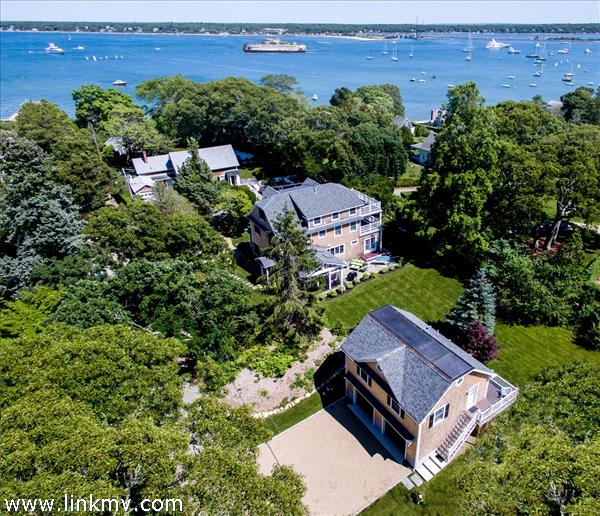 Arial View Main House