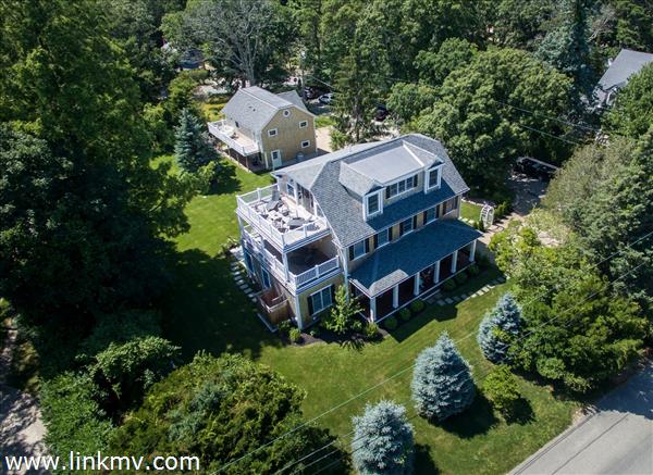 Arial View Main House