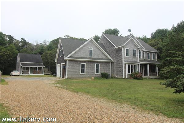 Exterior rear and yard
