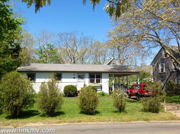From circuit ave looking at house