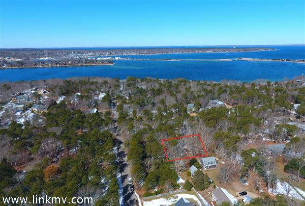 Red lines estimated of where lot is located