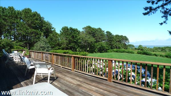 View from deck