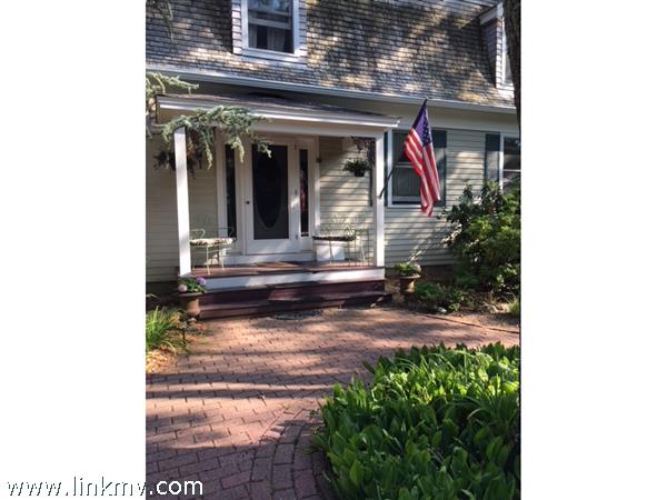 Gracious and Welcoming Front Porch Entrance